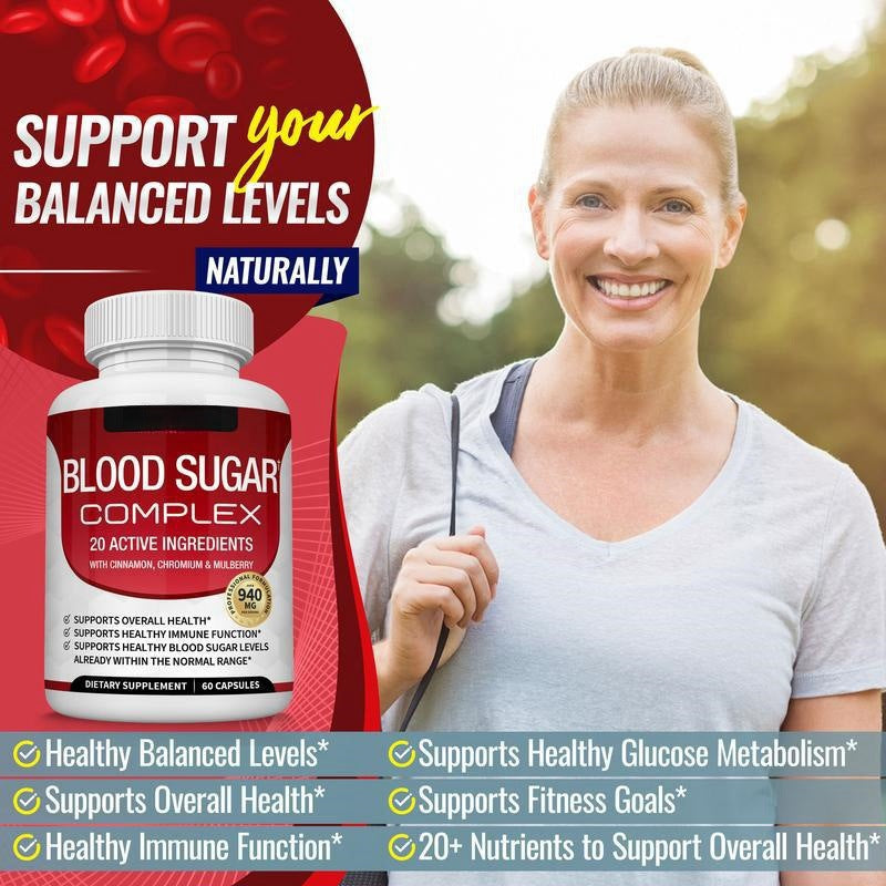 Hard Capsules Of Blood Glucose Complex